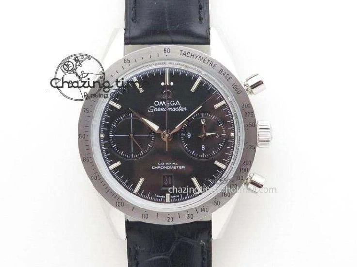 0207 De Ville MK 1:1 Best Edition YG Blue Dial On Black Leather Asian Seagull T1701 (Sec@6) Upgraded 8234